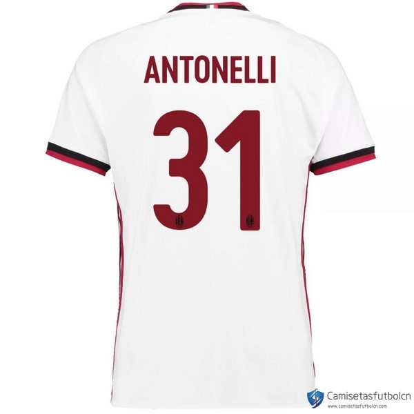 Camiseta Milan Segunda equipo Antonelli 2017-18